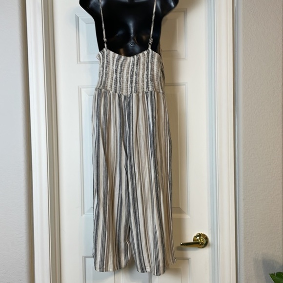 Striped Jumpsuit Sz L - Picture 4 of 4
